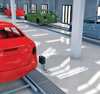 Complete RFID system in a compact housing