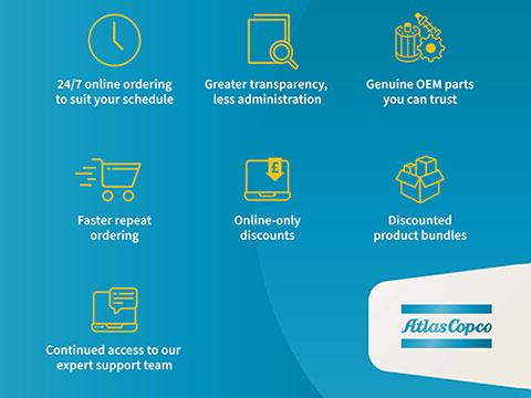 New e-Commerce Platform Offers Convenience, Speed and Flexibility to Compressed Air Users