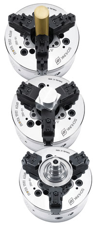Clamping different geometries fast