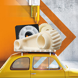 Igus 3D printing service provides low-wear polymer parts in five days