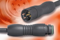 Waterproof circular connectors now available in over-moulded version