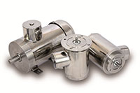 Stainless gear motors provide double hygienic solution