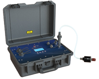 LCD display added to oil analyser