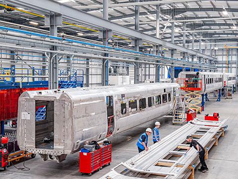 Atlas Copco plays key role in Hitachi Rail’s welding and painting facility