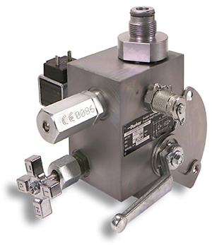 New Parker safety blocks for hydraulic accumulators simplify selection process