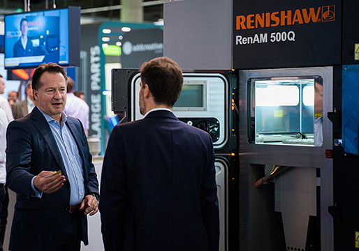 Renishaw to unveil step-change in additive manufacturing productivity