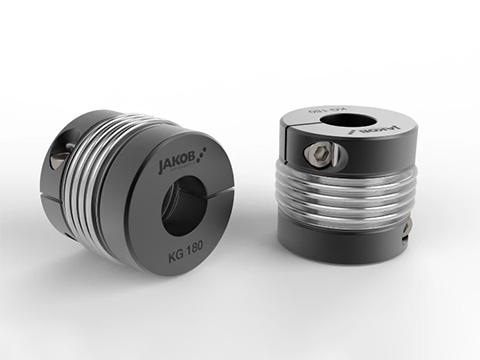 Metal bellows couplings with a wide range of possible uses