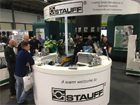 Stauff demonstrates innovations in hydraulic components and accessories at Fluid Power & Systems 2018