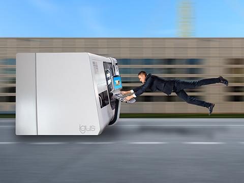 New igus system makes custom moulded bearings super-fast