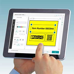 Mobile marking with the marking app for smartphone and tablet