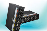 Ethernet switches meet mobile requirements with secure M12 connections