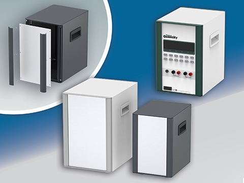 Tower enclosures for desktop instrumentation