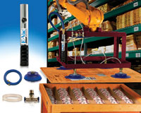 Vacuum generators for lifting and handling