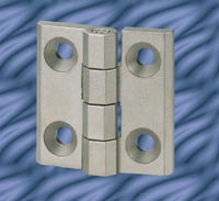 Stainless hinges resist corrosion