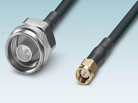 New products from Phoenix Contact for coaxial cabling