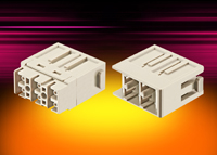 Standard LC fibre-optic connector module added to Harting's Han-Modular series