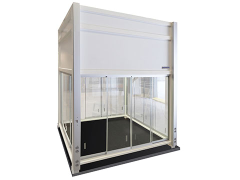 Enclosures for robotics in laboratory automation applications