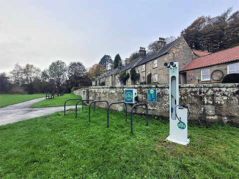 North York Moors National Park installs Spelsberg’s e-bike stations