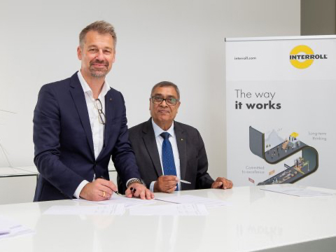 Interroll Group holds official signing ceremony for the acquisition of Interroll India
