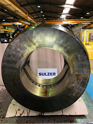 Sulzer increases capacity and efficiency for Babbitt bearing manufacturing