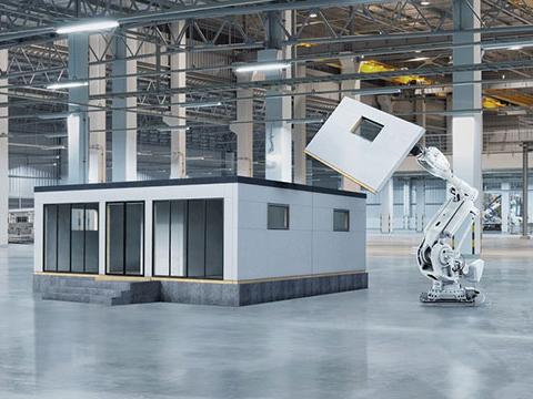 ABB Robotics and Porsche Consulting collaborate on modular housing