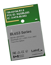 Laird Connectivity BL653 series modules now available from Mouser