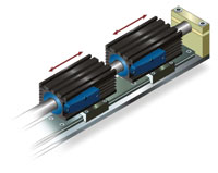 Dual forcer linear motor can double your productivity