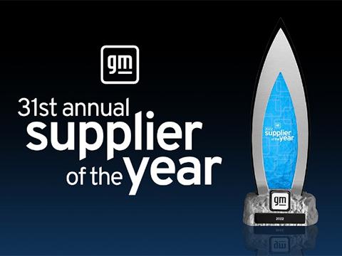 General Motors names Siemens a 2022 Supplier of the Year