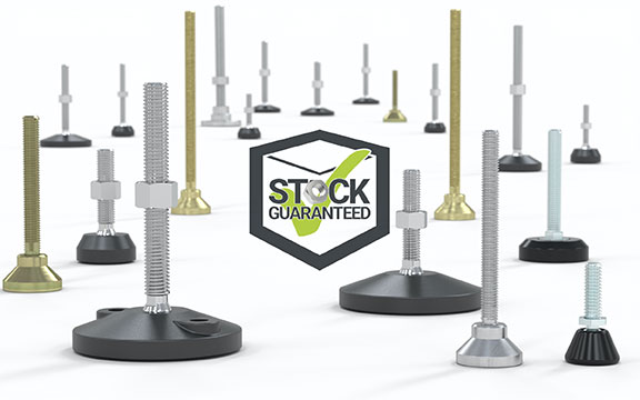WDS increases levelling feet range for flexible machine installation