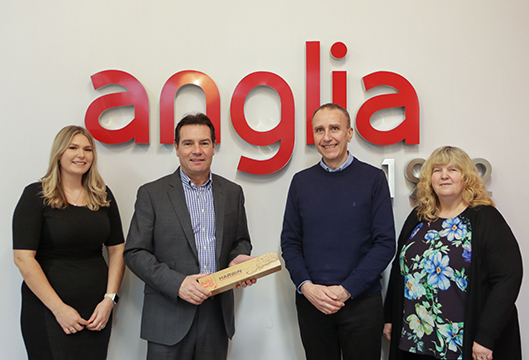 Harwin rewards Anglia for exceptional performance in lockdown