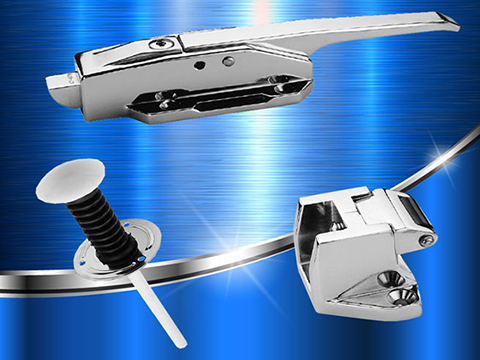 Slam Latch Set by Weston Body Hardware from FDB Panel Fittings