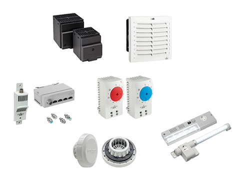 Heating, cooling, regulating, measuring and lighting