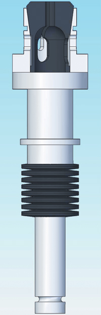 Disc springs ensure consistent clamping on CNC machines