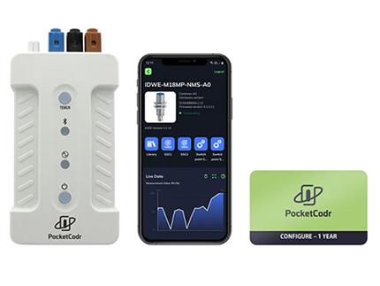 RFID was never easier with Contrinex IO-Link RFID and PocketCodr