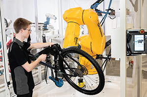 Connected robotics for smart manufacturing