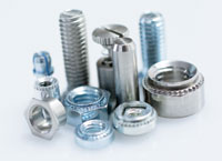 Self clinch and Hank sheet metal fastenings