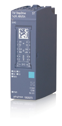 Microstepping drive for distributed I/O system