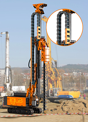 Igus goes to even greater lengths with the expansion of its YE hybrid chains series