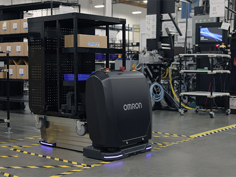 OMRON introduces new mast configuration options for AMR