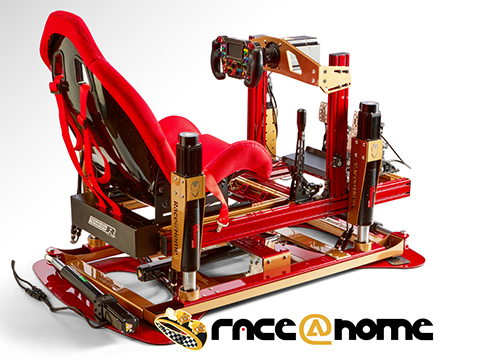 Engineered escapism with racing simulators