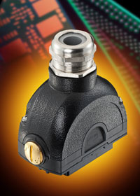 Outdoor version of Harting's Han-Yellock industrial connector