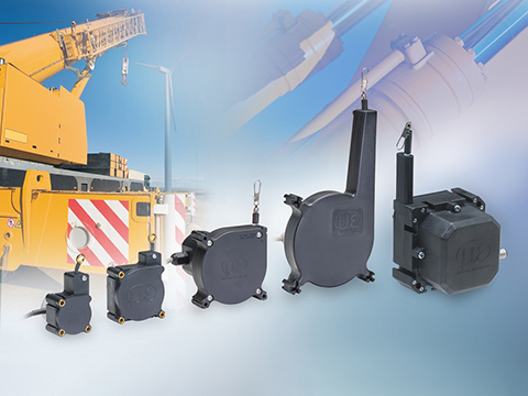 Robust draw-wire sensors for series integration and OEMs