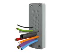 Quick and safe entry of cables