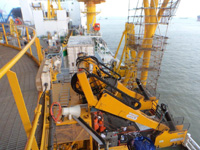 Protecting power for subsea remotely operated vehicle