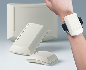 Enclosures can be worn on the wrist, arm or belt â€“ or be wall mounted