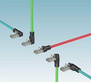 RJ45 patch cables for industrial applications