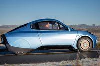 In-wheel motors from PMW power innovative Rasa hydrogen car