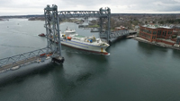 Energy chains and cables breathe life into lift bridge