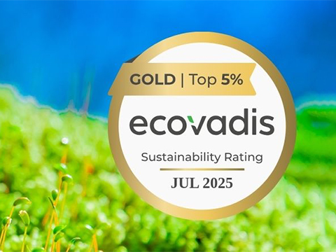 Essentra awarded gold medal for sustainability by EcoVadis 