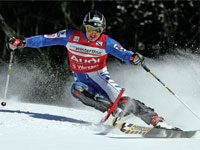 Italian ski champ secures victory